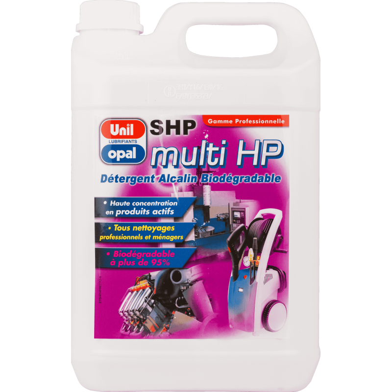 Détergent alcalin SHP MULTI HP - UNIL OPAL 5L | 23,34 €
