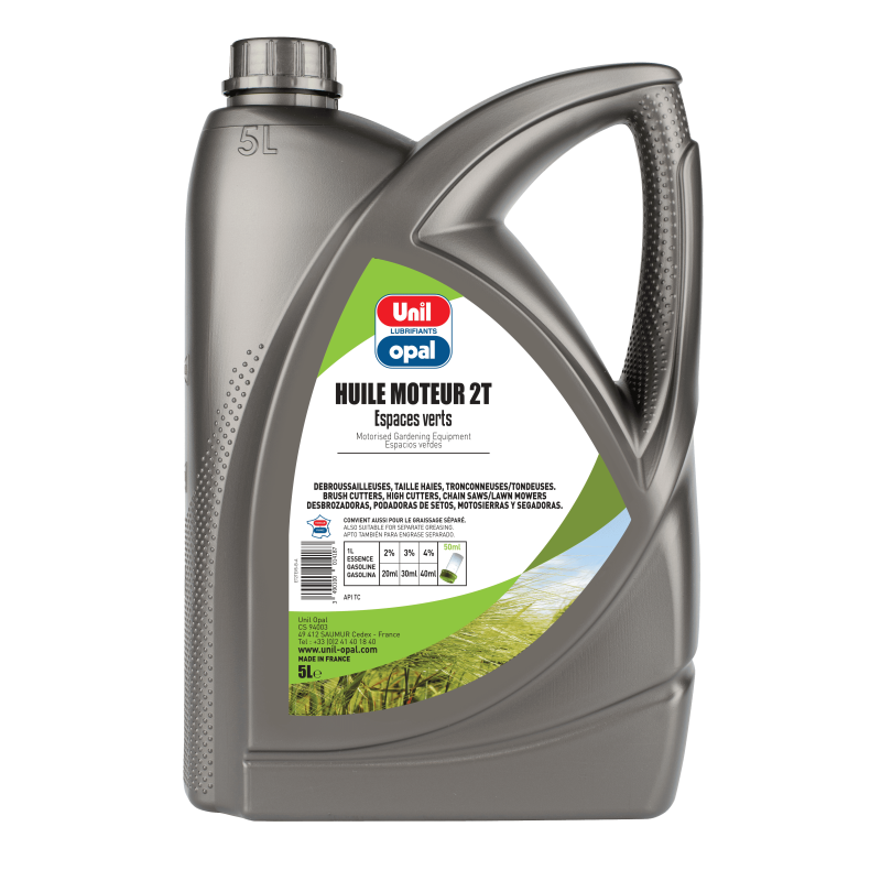 Huile moteur 2T EV UNIL OPAL 5L | 42,34 € | Huile Spéciale Jardin