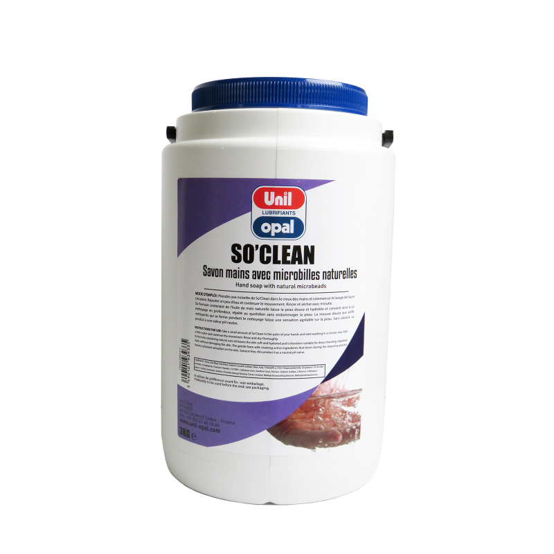 Savon à main SO'CLEAN UNIL OPAL 3Kg | 20,99 €