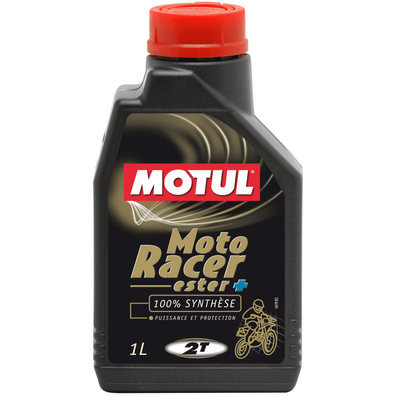 Photographie d'une huile de moteur Huile Moteur Motul MOTO RACER 2T 1L