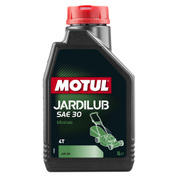 Photographie d'une huile de moteur Huile Moteur Motul JARDILUB 4T SAE 30 1L