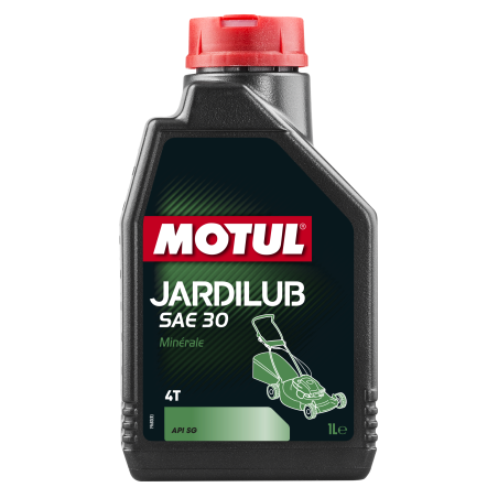 Photographie d'une huile de moteur Huile Moteur Motul JARDILUB 4T SAE 30 1L