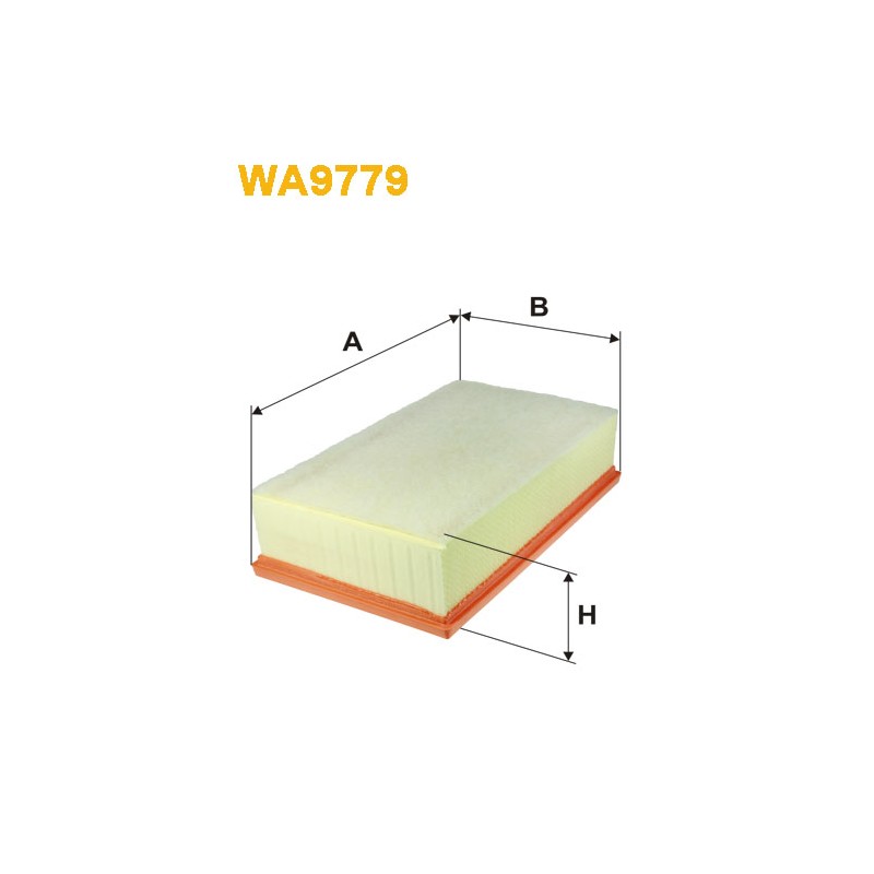 Photographie du produit d'entretien Filtre à Air WIX WA9779 pour voiture