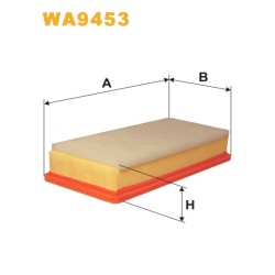 Photographie du produit d'entretien Filtre à Air WIX WA9453 pour voiture