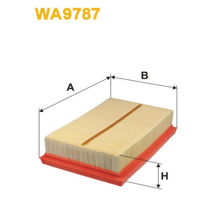 Photographie du produit d'entretien Filtre à Air WIX WA9787 pour voiture