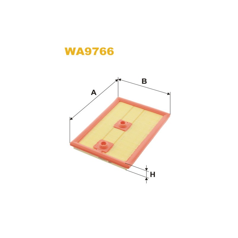 Photographie du produit d'entretien Filtre à Air WIX WA9766 pour voiture