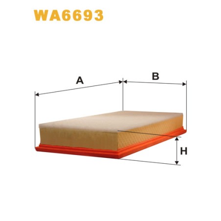 Photographie du produit d'entretien Filtre à Air WIX WA6693 pour voiture