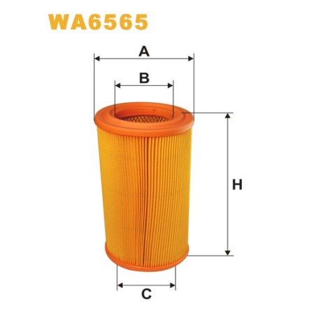 Photographie du produit d'entretien Filtre à Air WIX WA6565 pour voiture