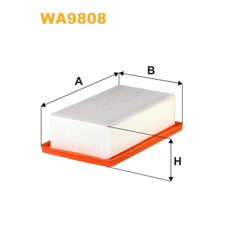 Photographie du produit d'entretien Filtre à Air WIX WA9808 pour voiture