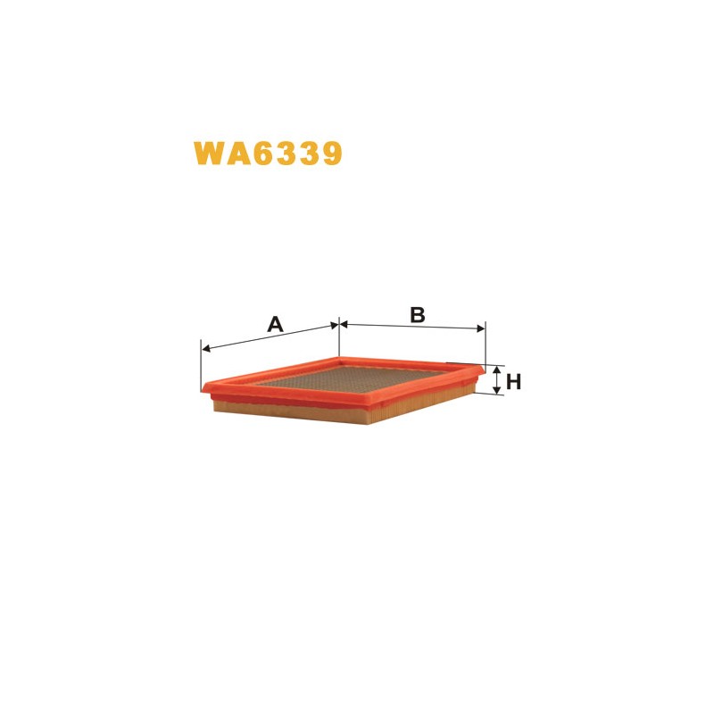Photographie du produit d'entretien Filtre à Air WIX WA6339 pour voiture