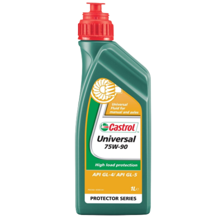 Photographie du produit d'entretien Huile de Boîte Castrol UNIVERSAL 75W90 GL-4/GL-5 1L