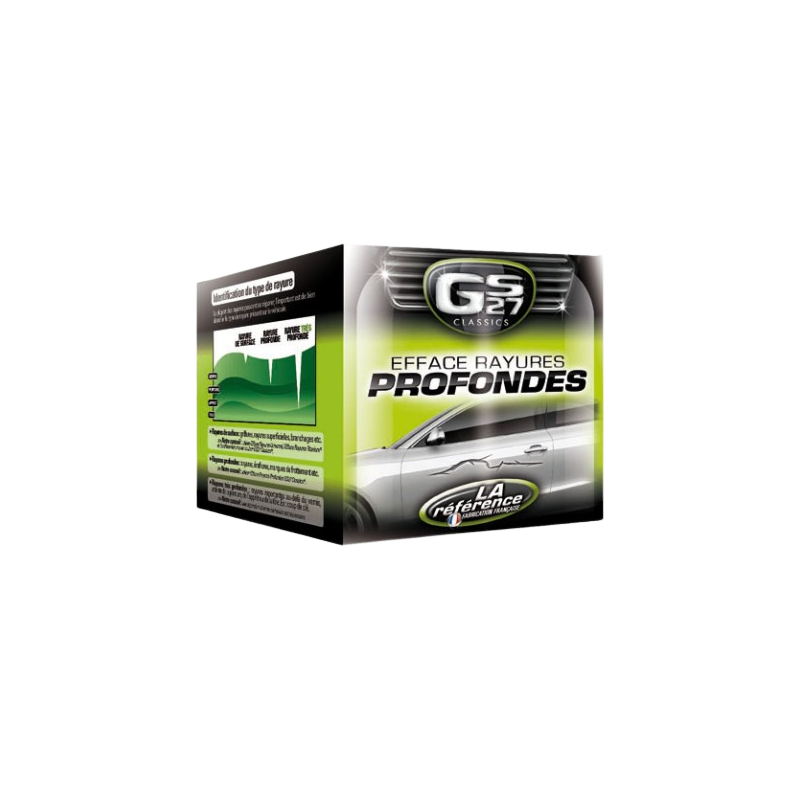 Photographie du produit d'entretien Efface Rayures Profondes GS27 100mL