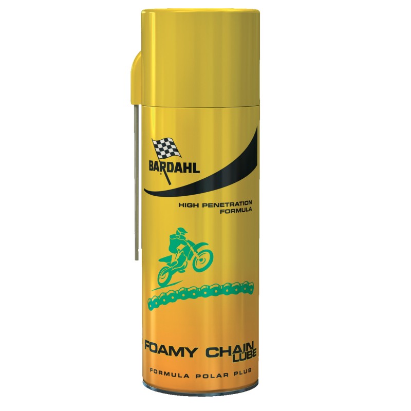 Lubrifiant Chaîne Bardahl Foamy Chain Lube 1L | 13,99 € |  Moto - Q...