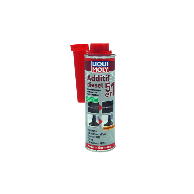 Photographie du produit d'entretien Additif Diesel 5 en 1 Liqui Moly 300mL