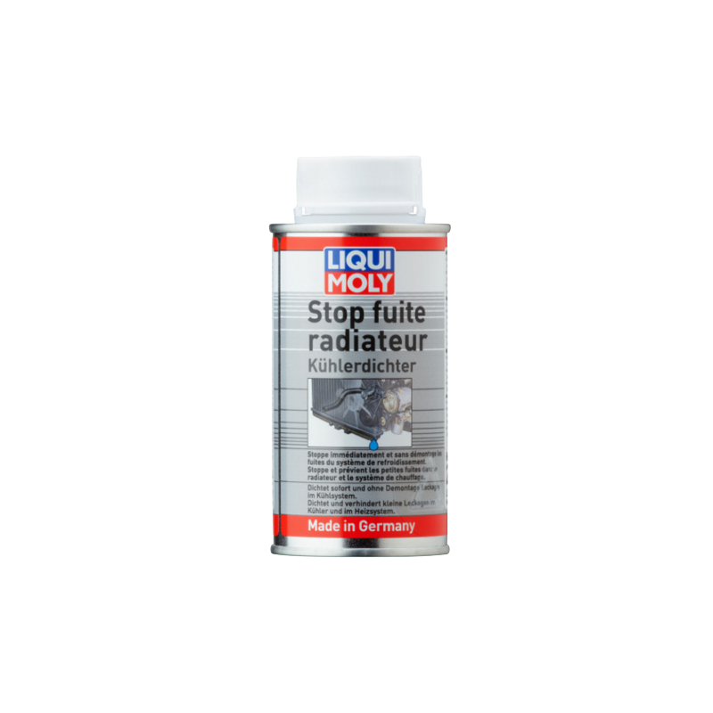Photographie du produit d'entretien Additif Stop fuite radiateur Liqui Moly 150mL
