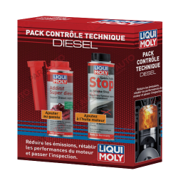 Photographie du produit d'entretien Pack contrôle technique diesel Liqui Moly 500mL