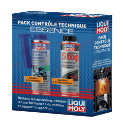 Photographie du produit d'entretien Pack contrôle technique essence Liqui Moly 550mL