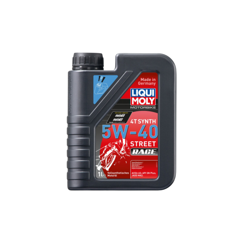Motorbike 4T Synth 5W-40 Street Race | Huile moteur Liqui Moly | 13...