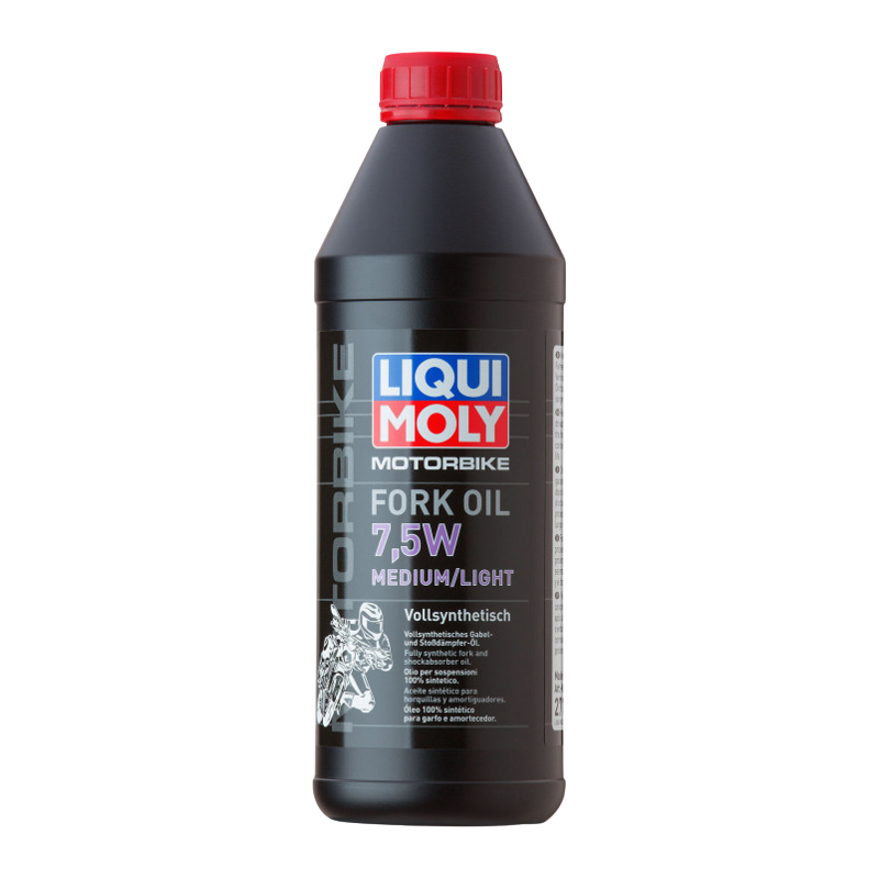 Huile de fourche Liqui Moly Motorbike Fork Oil 7,5W medium/light 1L...