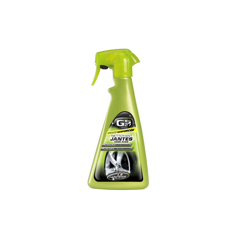 Photographie du produit d'entretien Nettoyant jantes sans acide 500 mL GS27