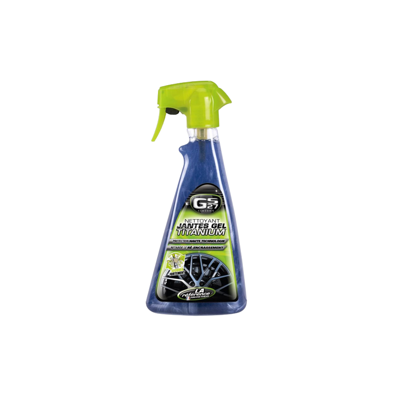 Photographie du produit d'entretien Nettoyant jantes gel titanium 500 mL GS27