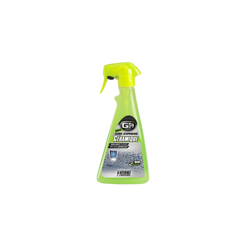 Photographie du produit d'entretien Spray Cire Express Céramique 500 mL GS27