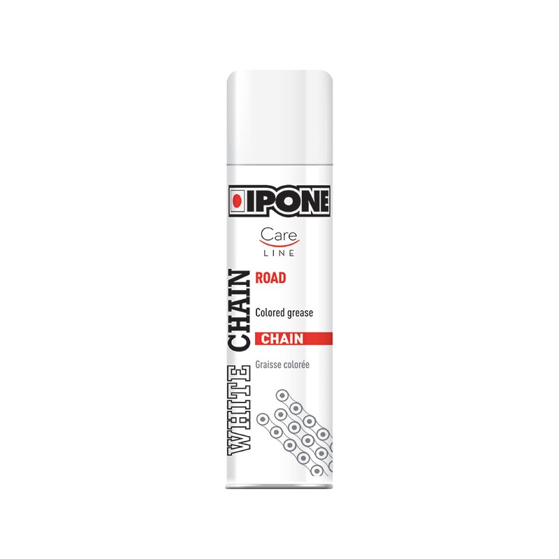 Photographie d'une huile de moteur Graisse de Chaîne de Couleur Blanche Ipone 250mL|WHITE CHAIN